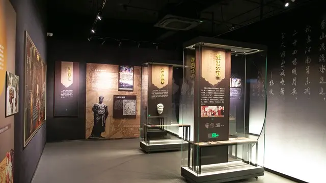 Una delle sale del Marco Polo Memorial hall in Cina