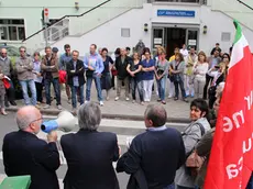 Il sindaco Orsoni, il vicesindaco Simionato e Montagner (CGIL) incontra i sindacati e i lavoratori del Policlinico San Marco