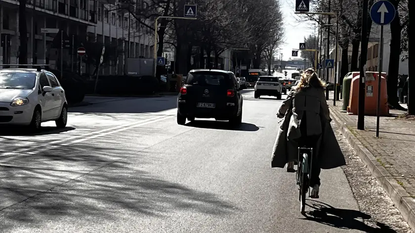 Biciclette in corso del Popolo