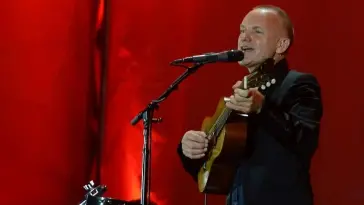 Sting sul palco di Piazza San Marco ieri sera durante il concerto