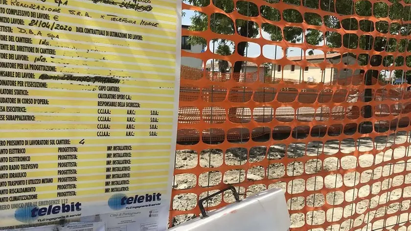 DE POLO - TOMMASELLA - PORTOGRUARO - CARTELLI LAVORI ANTENNA 5G