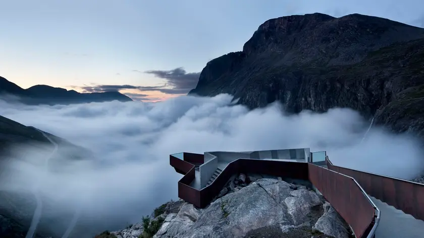 Il percorso panoramico a Trollstigen (Norvegia), tra i progetti nordici