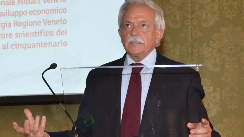 Amerigo Restucci, ex rettore dello Iuav e Primo Procuratore di San Marco