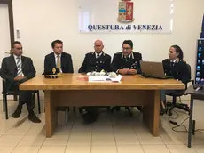 La conferenza stampa di presentazione dei risultati dei controlli antidroga a Mestre e Marghera