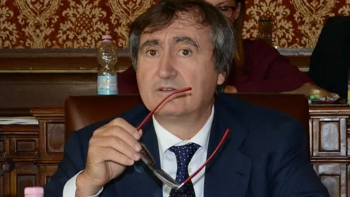 Interpress/M.Tagliapietra Venezia 19.10.2015.- Consiglio Metropolitano. Cà Corner. Il Sindaco Metropolitano Luigi Brugnaro.