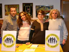 Il gruppo di Controllo di vicinato che si è organizzato a Spinea