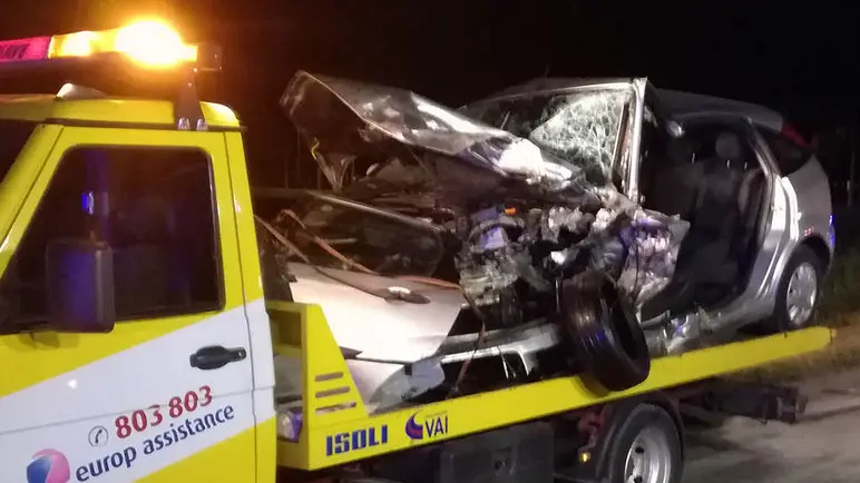 COLUCCI - DINO TOMMASELLA - SAN DONA' DI PIAVE - INCIDENTE SU BRETELLA