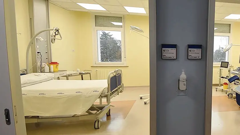 Una stanza d'ospedale