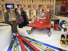 “Scie di gloria: l’eredità di Tonino Zampieri” inaugurata ieri mattina alla fiera di Longarone nell’ambito dello Sport business forum