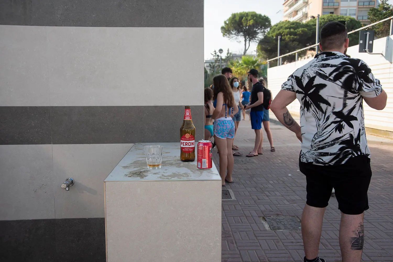 Rafforzati i controlli dlele forze dell'ordine (Foto Vianello)