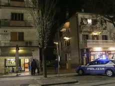 Foto Agenzia Candussi/ Mion/ Marghera, Piazza Mercato/ Accoltellamento di fronte al Bar San Marco in Piazza Mercato a Marghera