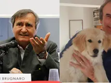 Il sindaco Brugnaro e il capogruppo pd Ferrazzi