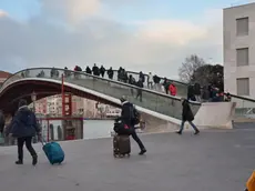 Interpress/ Venezia. 17.01.2017.-ponte di Calatrava