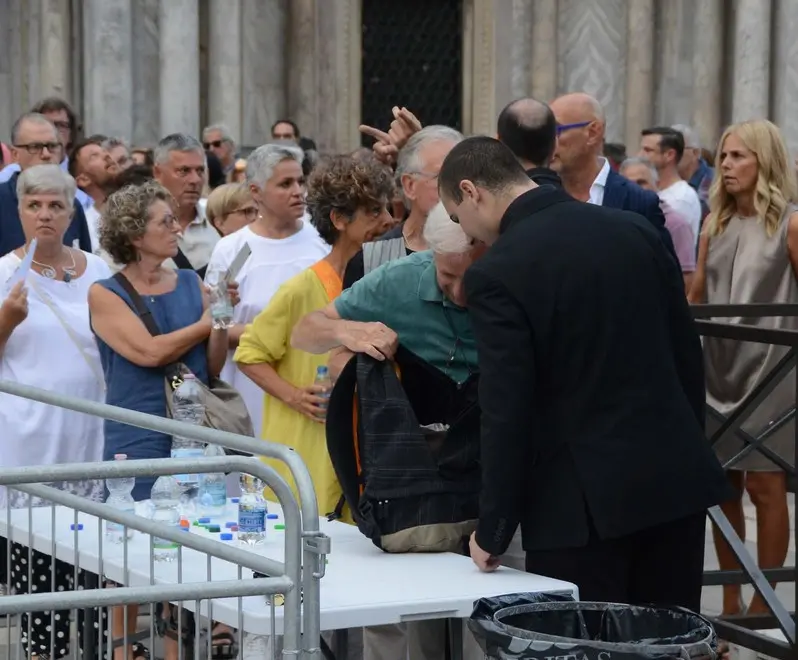 Interpress\M.Tagliapietra Venezia 03.07.2018.- Cocerto Zucchero in Piazza San Marco