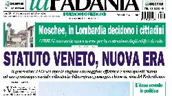 Il titolo della Padania sullo statuto di Zaia