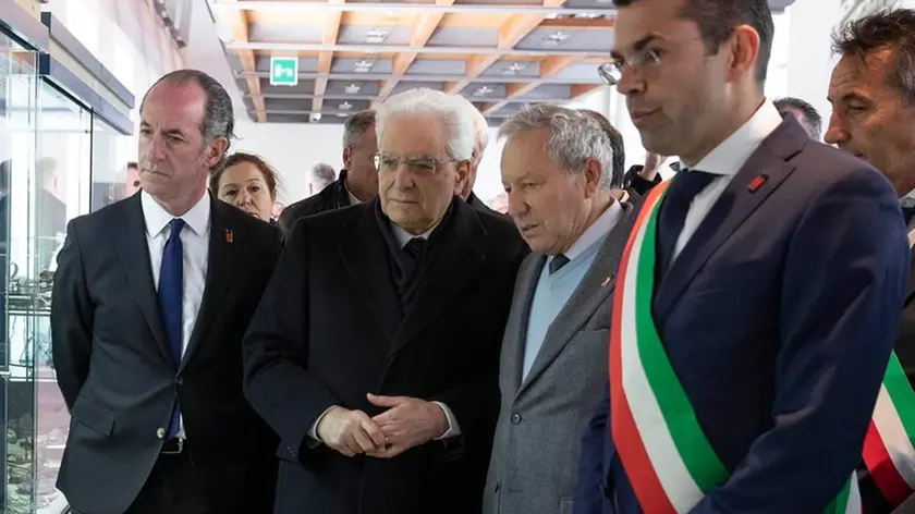 Tutto pronto per il ritorno del presidente Mattarella a Fortogna