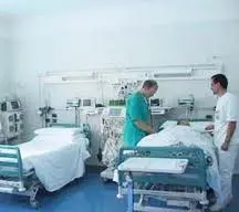 Una delle postazioni per grandi ustionati