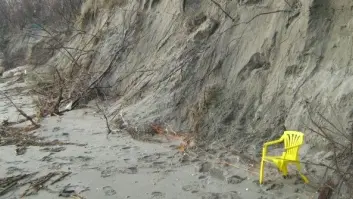 I danni causati dall’erosione della spiaggia di Pellestrina