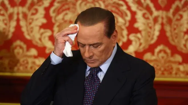 Silvio Berlusconi in un'immagine del 27 ottobre 2012. ANSA/STEFANO PORTA