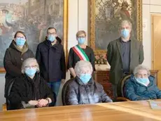 I familiari di Sara Trevisan ricevuti dalla sindaca Andreotti
