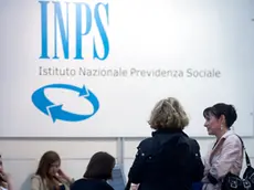 17/05/2012 Roma, in corso alla Fiera di Roma il Forum della PA 2012. Nella foto lo stand dell' INPS Istituto Nazionale della Previdenza Sociale