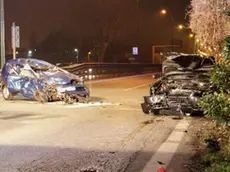 agenzia Candussi, giornalista Morsego/Artico. Incidente incrocio Via Porto di Cavergnago/Via Martiri della Libertà, Mestre.