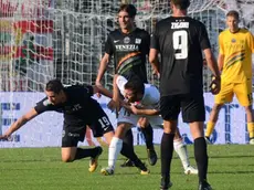 Interpress/Mazzega Venezia, 08.10.2017.- Calcio Venezia - Carpi.- Nella foto Geijo