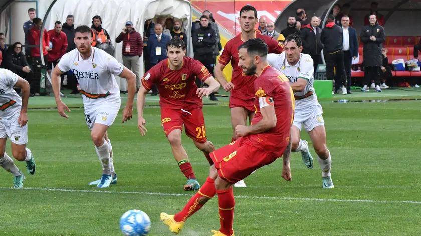 Un momento della partita