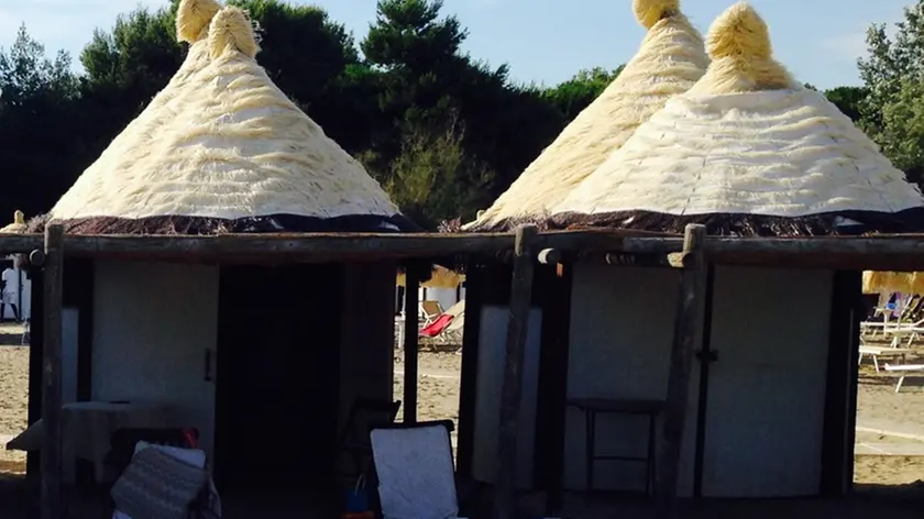 I tukul del Des Bains dove sono stati segnalati i topi