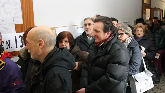Seggio Elettorale Scuola Tintoretto in via Monte Berico, Carpenedo.