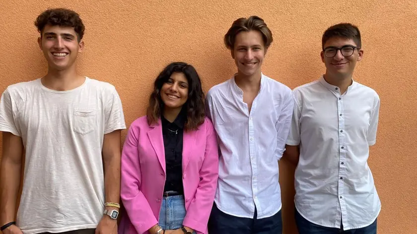 Brando Mazzon, Laura Fronte, Francesco Metruccio e Nicolò Munaretto