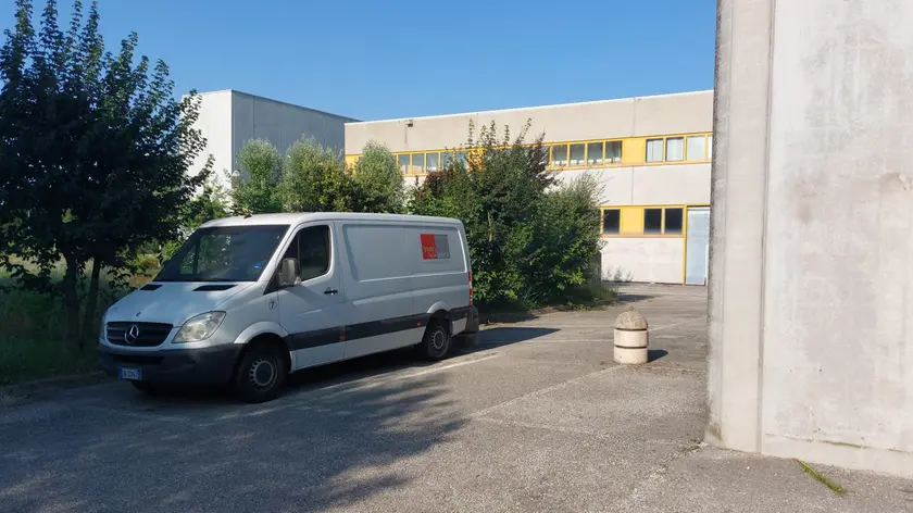 L’area in cui si trovava parcheggiato il Suv