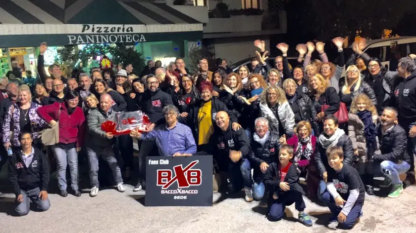 DE POLO - DINO TOMMASELLA - SAN DONA' DI P. - FESTA AL KRISS BAR PER IL GRUPPO BACCOXBACCO