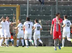 Foto LaPresse - Raffaele Rastelli 13/05/2017 Cremona (Italia) Sport Calcio Cremonese vs Venezia Suopercoppa Lega Pro 2016-2017 Stadio Zini Nella foto: esultanza Venezia