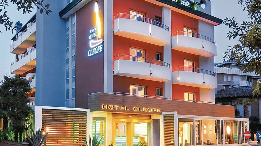 L’Hotel Cleofe, uno degli alberghi assieme al Pineta che si è contraddistinto nel tentativo di ridurre gli sprechi a favore dell’ambiente