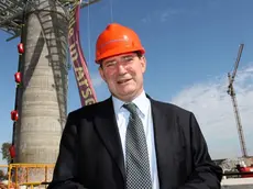 03/10/08 - INAUGURAZIONE ALL'ARSENALE DELLE STRUTTURE DI ORMEGGIO PER IL RIGASSIFICATORE 'ADRIATIC LNG' DI PORTO LEVANTE - GIANCARLO GALAN