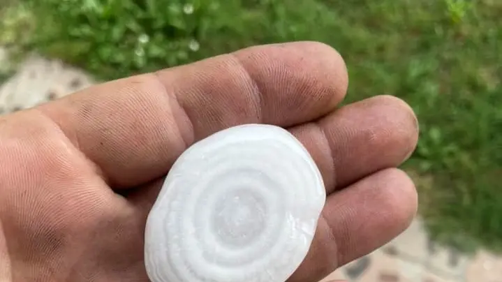 Foto tratta dalla pagina facebook Meteo Triveneto segnalazioni in tempo reale