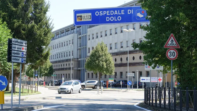 L’ingresso dell’ospedale di Dolo, dove la donna era stata dimess