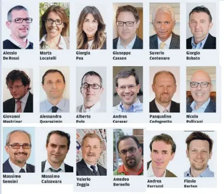 I volti del nuovo Consiglio metropolitano