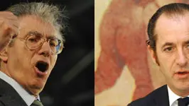 Umberto Bossi e Luca Zaia