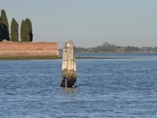 La secca tra le fondamente Nuove e l'isola del cimitero