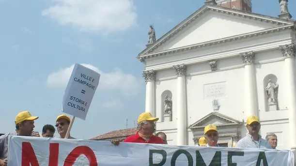 MORSEGO DOLO: MANIFESTAZIONE CONTRO ROMEA COMMERCIALE...08/06/07 LIGHT IMAGE