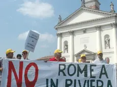 MORSEGO DOLO: MANIFESTAZIONE CONTRO ROMEA COMMERCIALE...08/06/07 LIGHT IMAGE