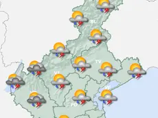 Le previsioni per sabato