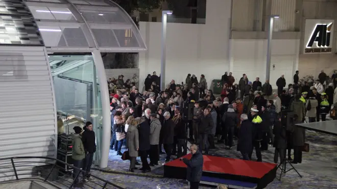 inaugurazione ufficiale del multisala al Candiani, Mestre