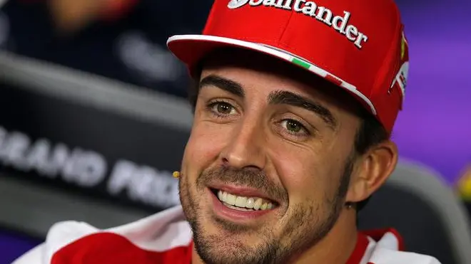 epa03623041 Spanish Formula One driver Fernando Alonso of Scuderia Ferrari is seen during a press conference at the Albert Park circuit for the Australian Formula One Grand Prix in Melbourne, Australia, 14 March 2013. The Formula One Grand Prix of Australia will take place on 17 March 2013 EPA/SRDJAN SUKI