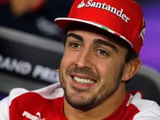 epa03623041 Spanish Formula One driver Fernando Alonso of Scuderia Ferrari is seen during a press conference at the Albert Park circuit for the Australian Formula One Grand Prix in Melbourne, Australia, 14 March 2013. The Formula One Grand Prix of Australia will take place on 17 March 2013 EPA/SRDJAN SUKI