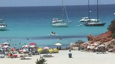 La spiaggia di Formentera