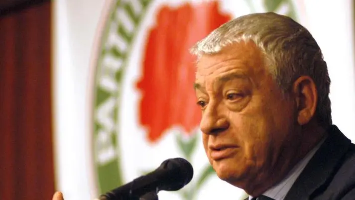 MESTRE 13/11/2005 Hotel Ramada convegno partito socialista..nuovo PSI di Gianni De Michelis..nella foto Nereo Laroni....(C) Bertolin Matteo richiesto da MAZZARO MESTRE 13/11/2005 Hotel Ramada convegno partito socialista..nuovo PSI di Gianni De Michelis