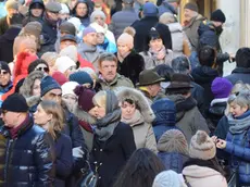 Interpress/M.Tagliapietra Venezia 08.01.2017.- Turismo. Mercerie.